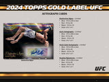 2024 Topps Gold Label UFC 8-Box Hobby Case