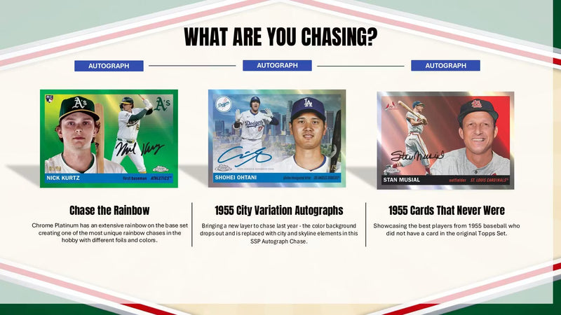 2025 Topps Chrome Platinum Baseball