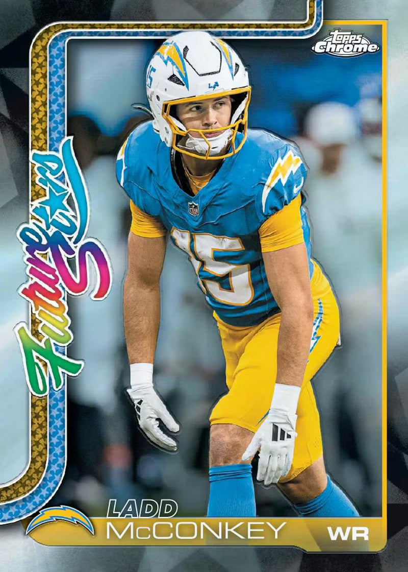 2025 Topps Chrome NFL Football Hanger Box