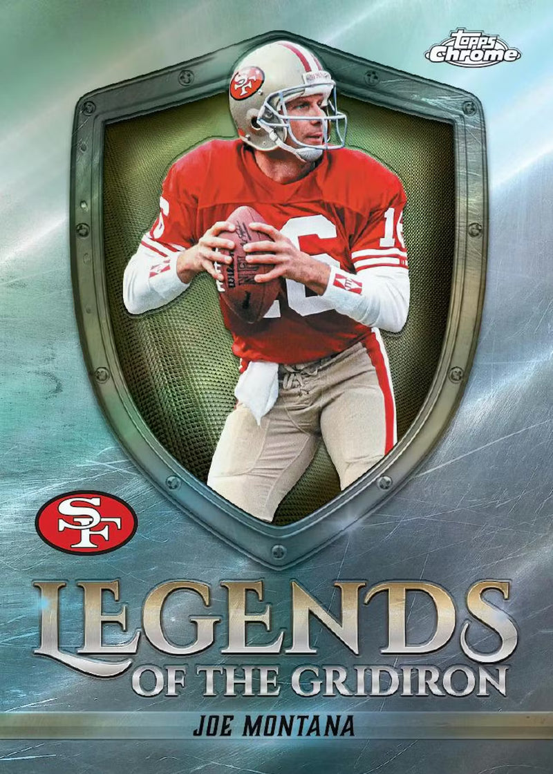 2025 Topps Chrome NFL Football Hanger Box