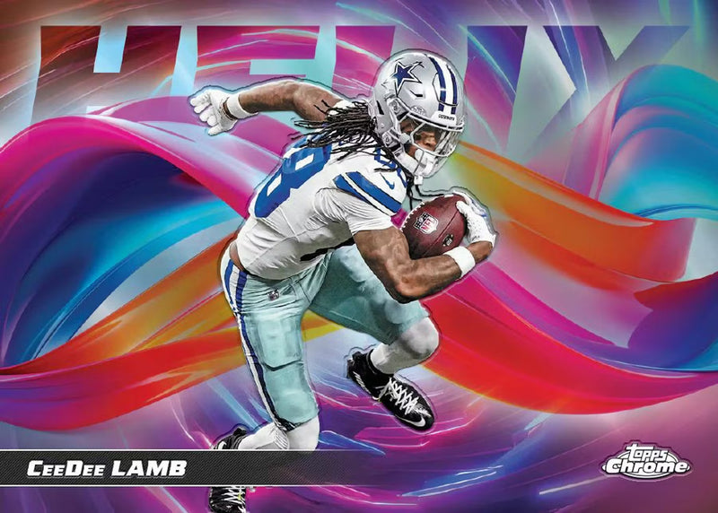 2025 Topps Chrome NFL Blaster Value Box
