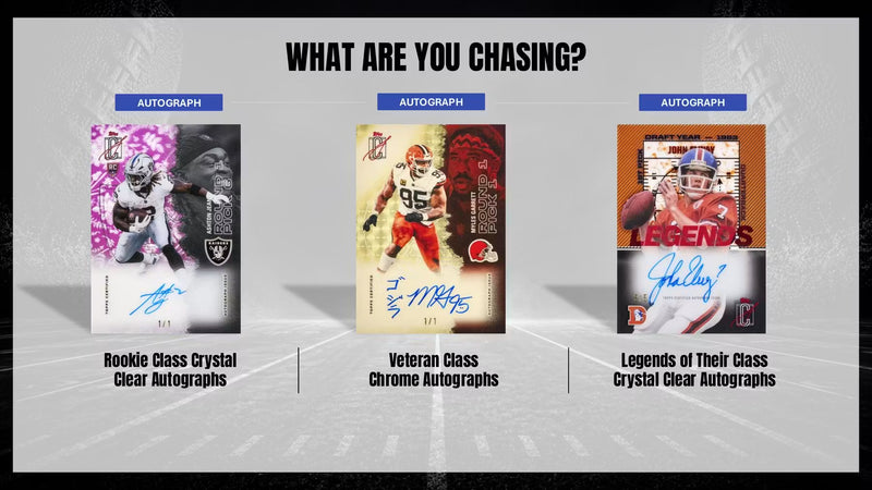 2025 Topps Signature Class Football Blaster Box