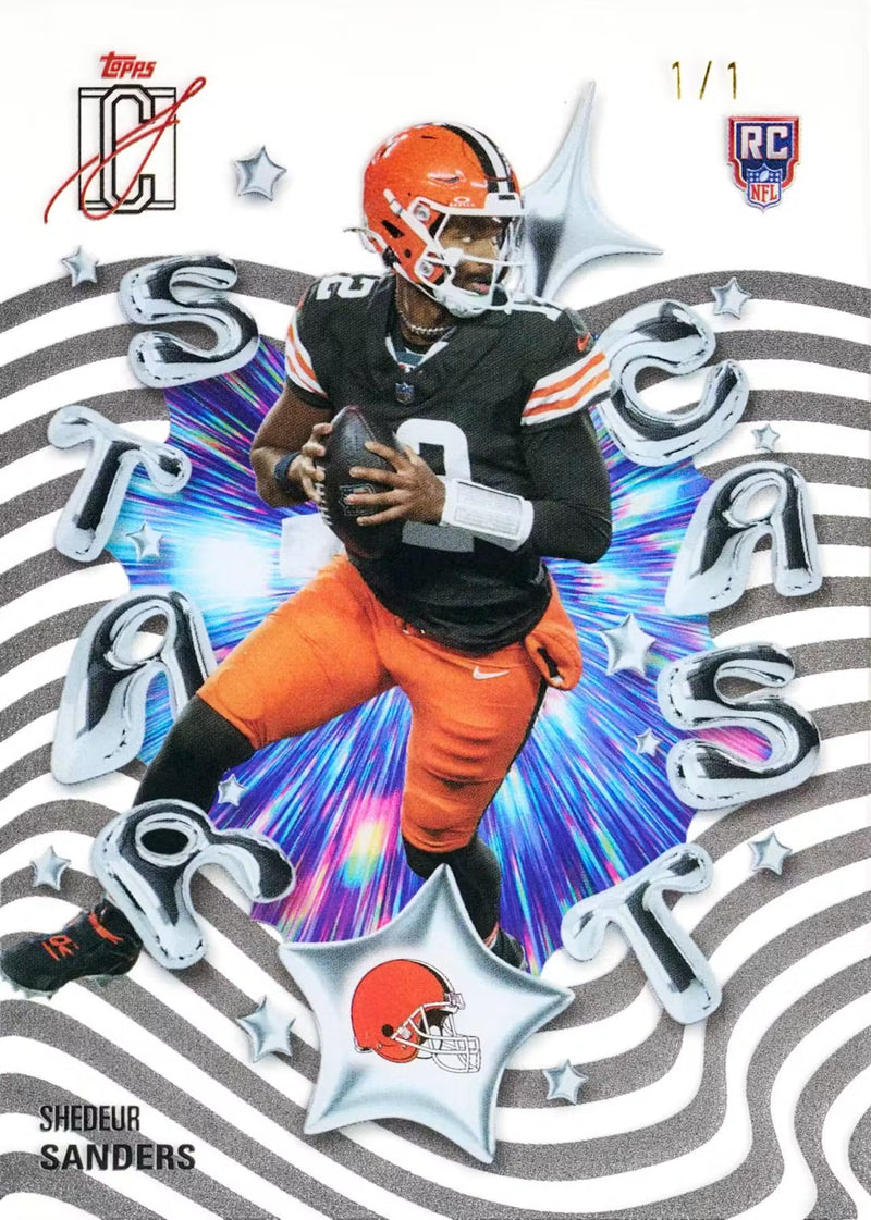 2025 Topps Signature Class Football Blaster Box