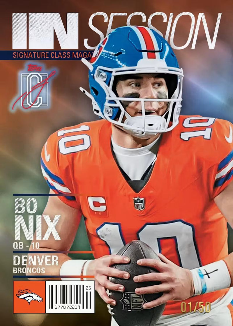 2025 Topps Signature Class Football Blaster Box