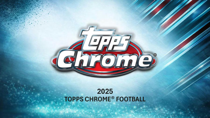 2025 Topps Chrome NFL Blaster Value Box
