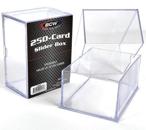 BCW 250 Count Card Storage Box