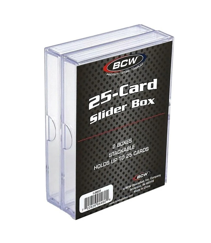 BCW 25 Count Card Storage Box