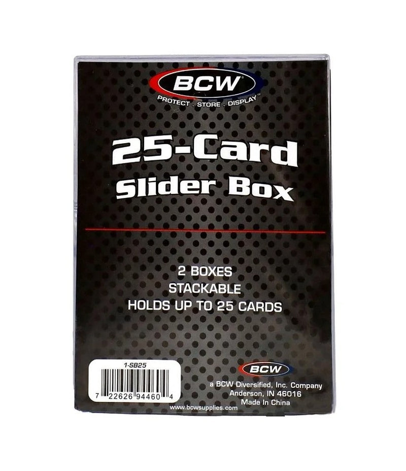 BCW 25 Count Card Storage Box