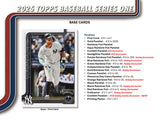 2025 Topps Series 1 Baseball Retail Box