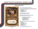 2025 Topps Series 1 Baseball Retail Box