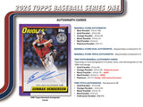 2025 Topps Series 1 Baseball Retail Box