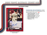 2025 Topps Series 1 Baseball Retail Box