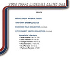 2025 Topps Series 1 Baseball Hobby Box