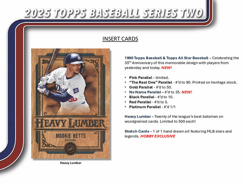 2025 Topps Series 2 Baseball Blaster Box