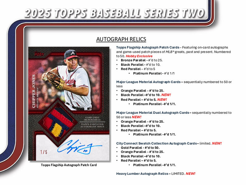 2025 Topps Series 2 Baseball Blaster Box