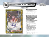 2025 Topps Chrome WWE Mega Box