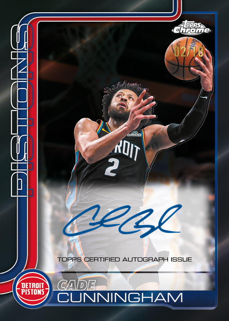 2025-26 Topps Chrome Update Series Basketball Mega Box (coming soon)