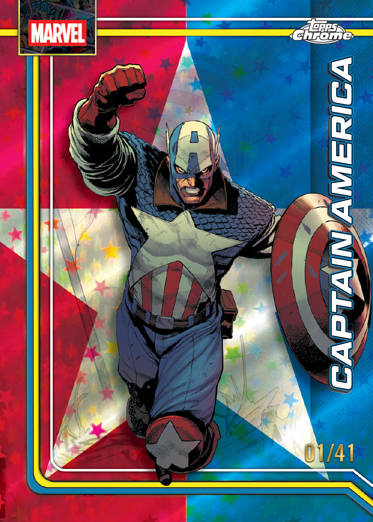 2026 Topps Chrome Marvel Comics 2026 Mega Box