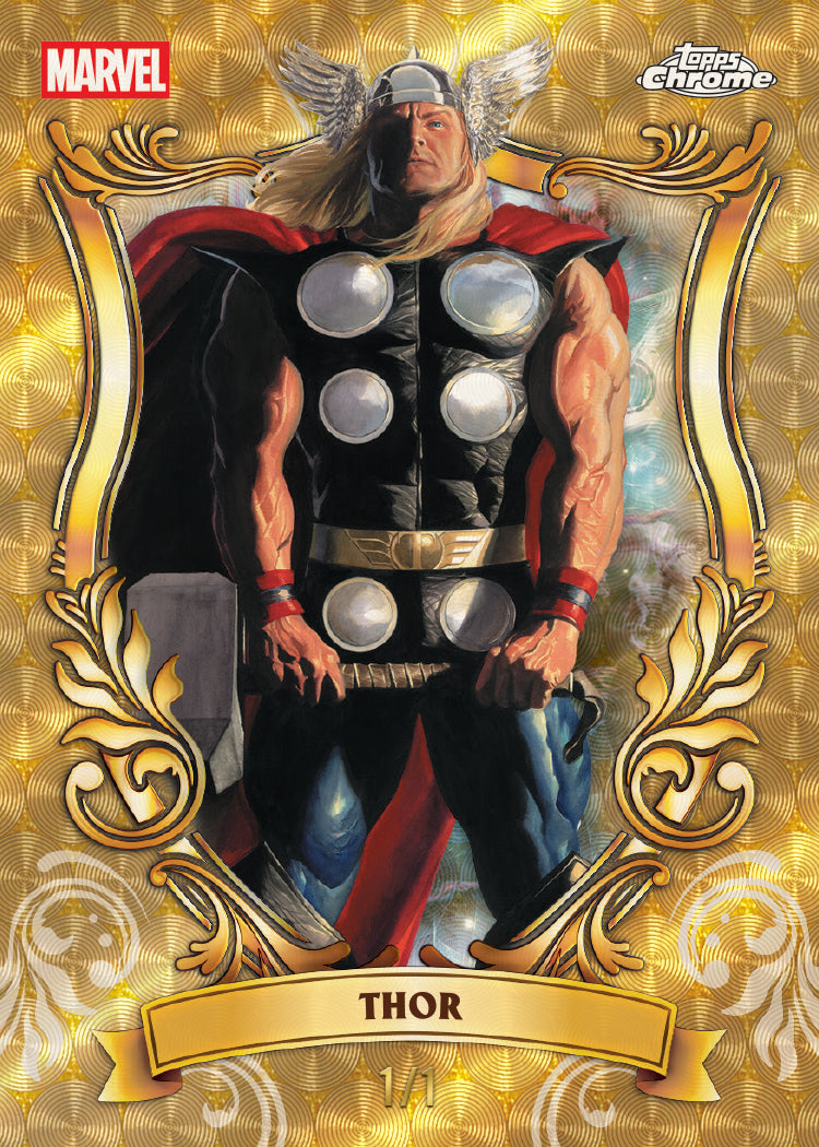 2026 Topps Chrome Marvel Comics 2026 Mega Box