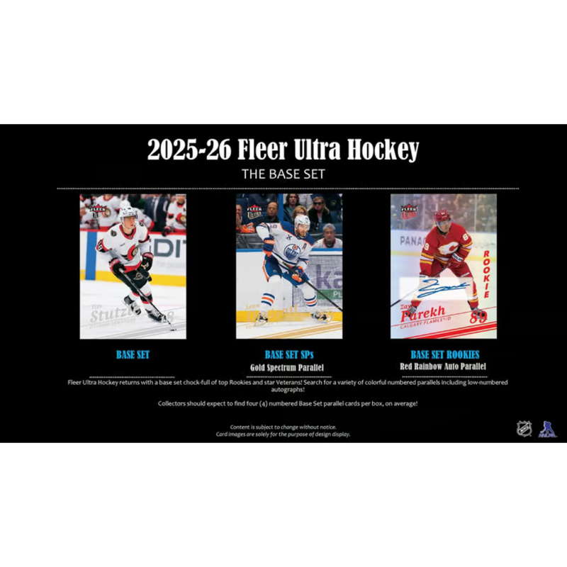2025/26 Fleer Ultra Hockey Hobby Box