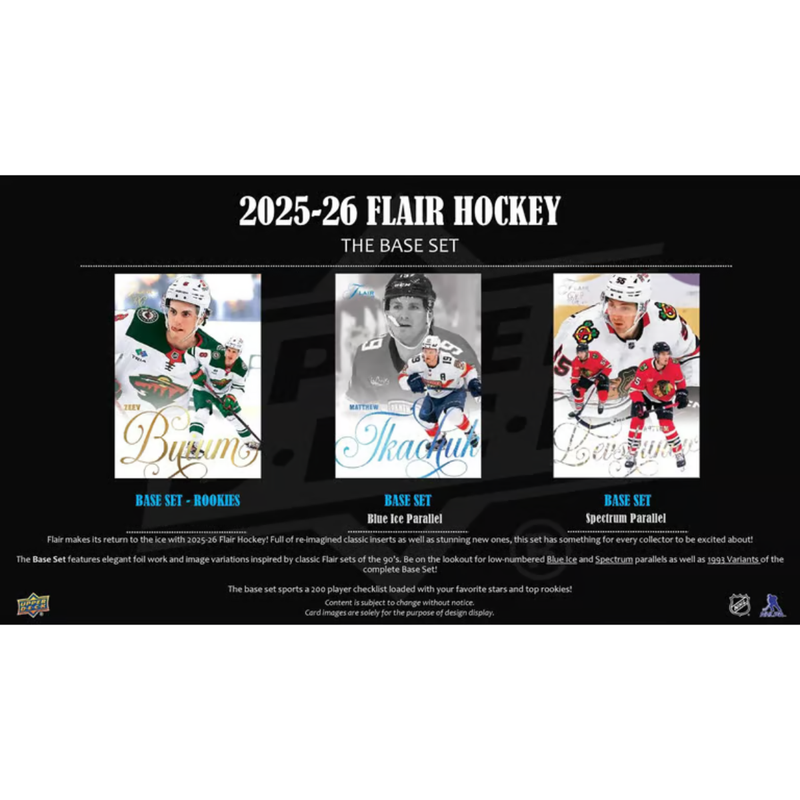 2025/26 Upper Deck FLAIR Hockey Hobby Box