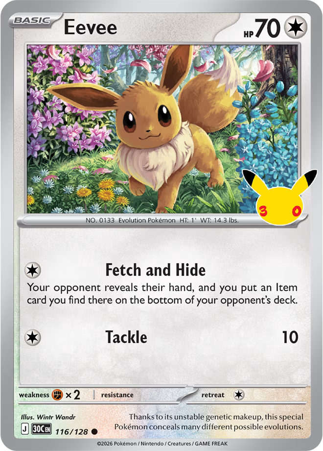 Pokémon TCG: 30th Celebration Knock Out Collection (September 16th)