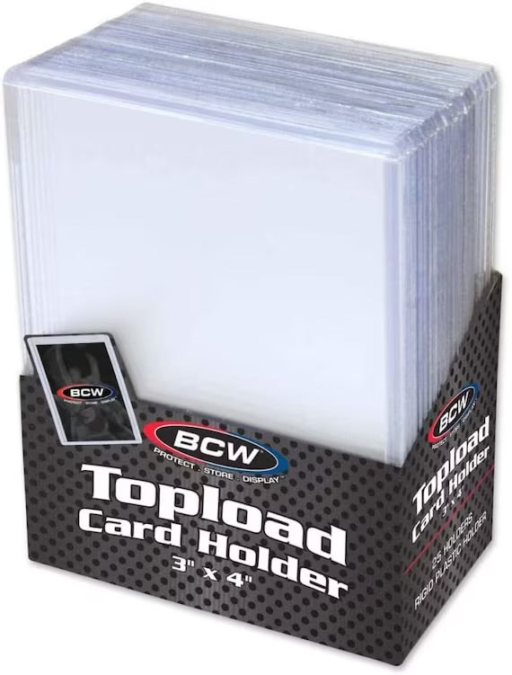 BCW 35 PT Card Toploaders