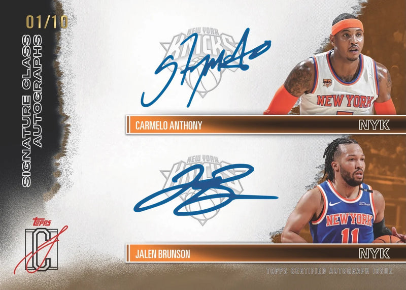 2025/26 Topps Signature Class Basketball Blaster Box