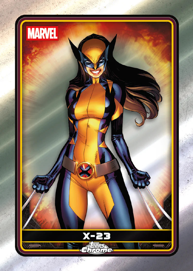 2026 Topps Chrome Marvel DEADPOOL Mega Box