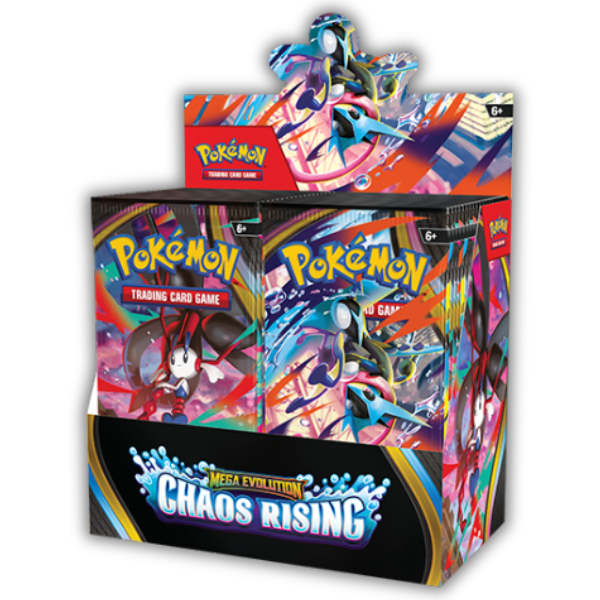 Pokémon - Mega Evolution - Chaos Rising - Booster Display (May 22nd)