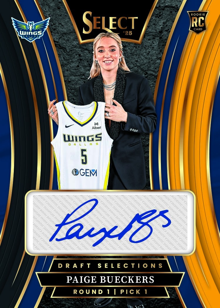 2025 Panini Select WNBA Hobby Box
