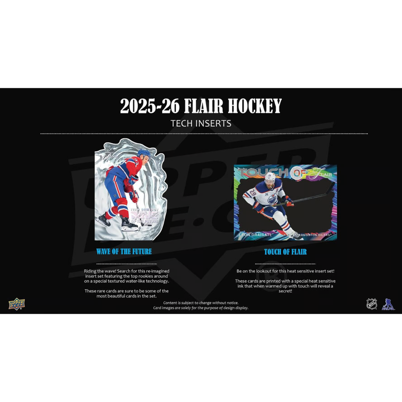 2025/26 Upper Deck FLAIR Hockey Hobby Box
