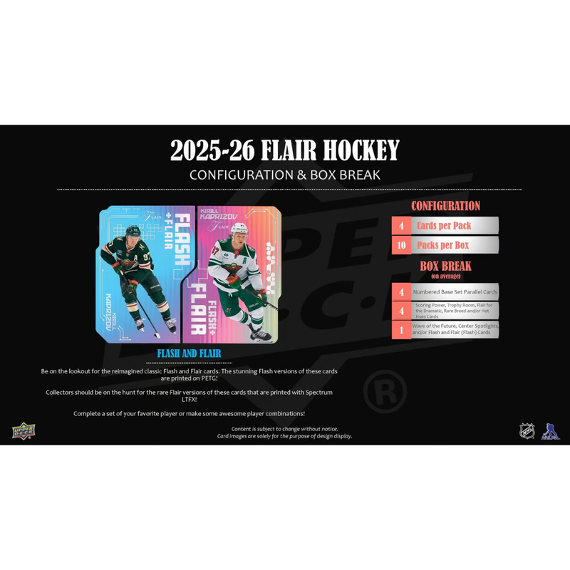 2025/26 Upper Deck FLAIR Hockey Hobby Box
