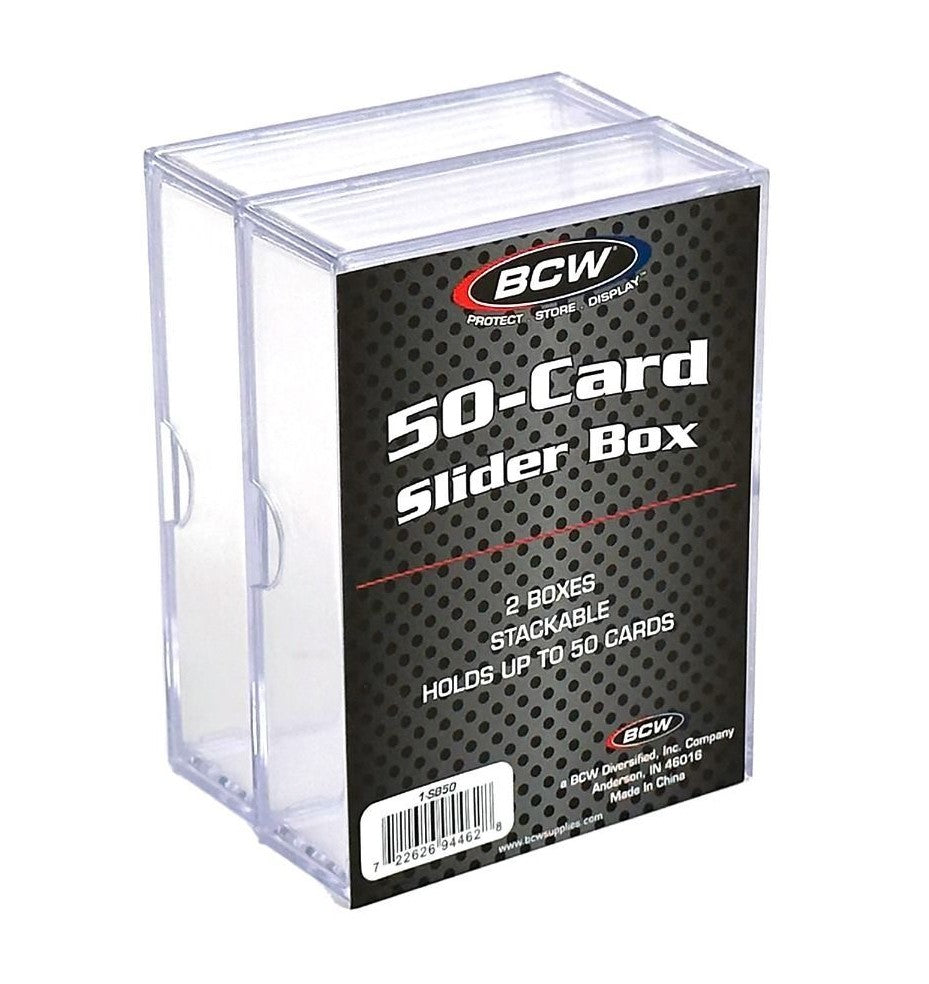 Count Boxes BCW 50 Count Card Storage Box | Maple Leaf Sports