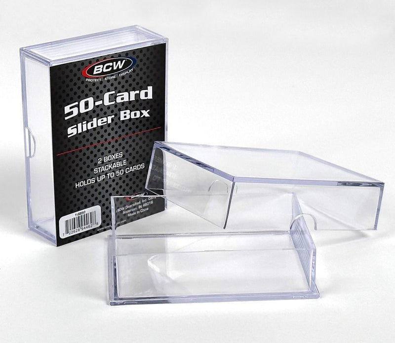BCW 50 Count Card Storage Box