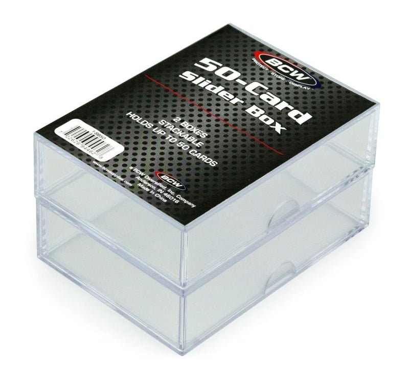 BCW 50 Count Card Storage Box