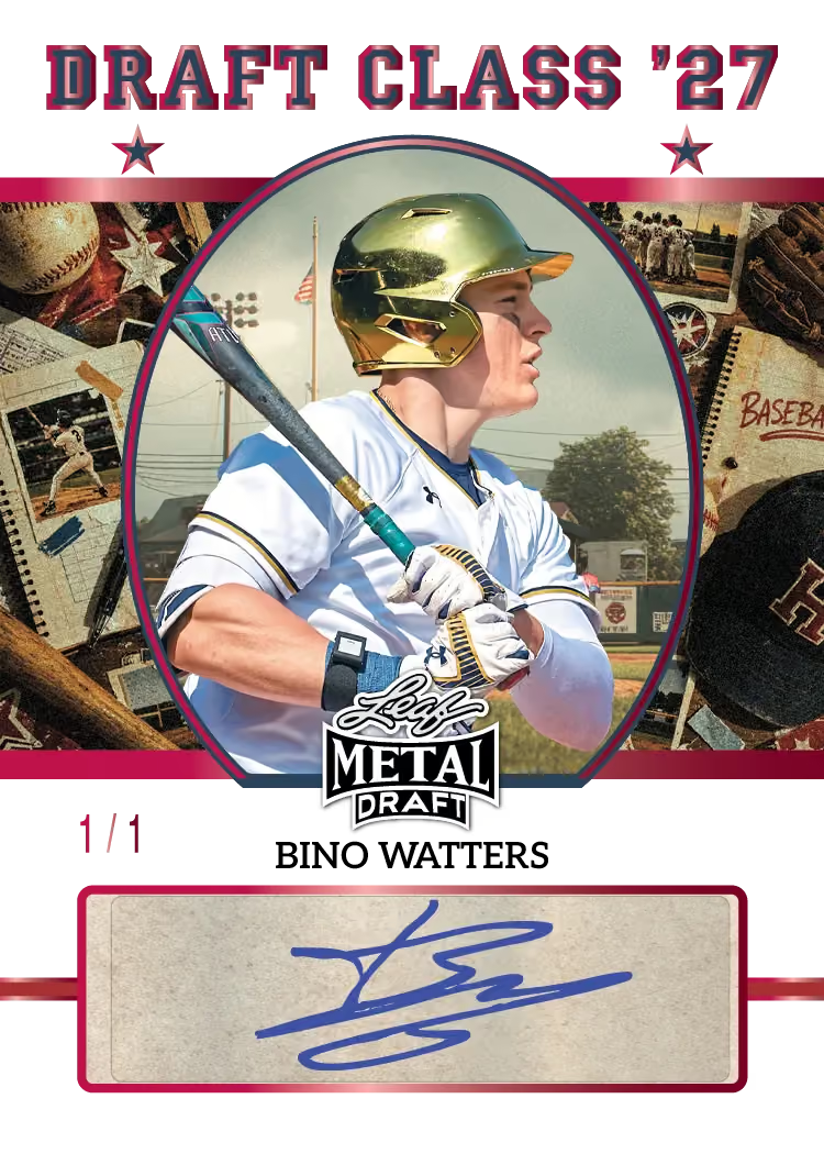 2026 Leaf Metal Draft Baseball Mega Jumbo Box