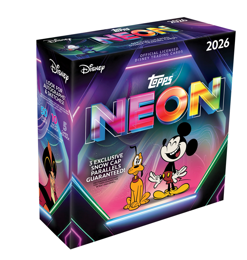 2025 Topps Disney NEON Mega Box
