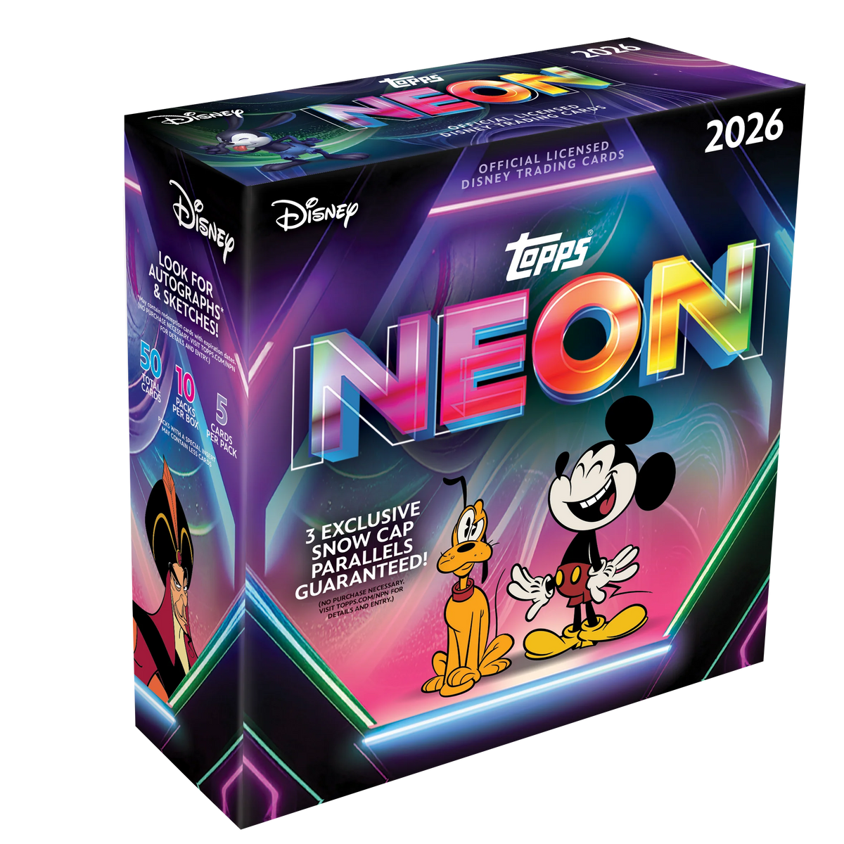 2025 Topps Disney NEON Mega Box — Maple Leaf Sports