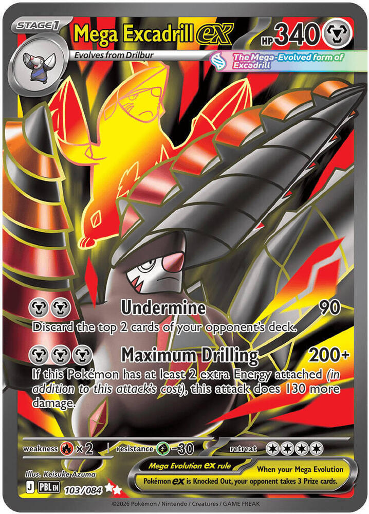 Pokémon TCG: Mega Evolution - Pitch Black 3 Pack Blister