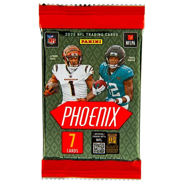 2025 Panini Phoenix Football Trading Cards Mega Box