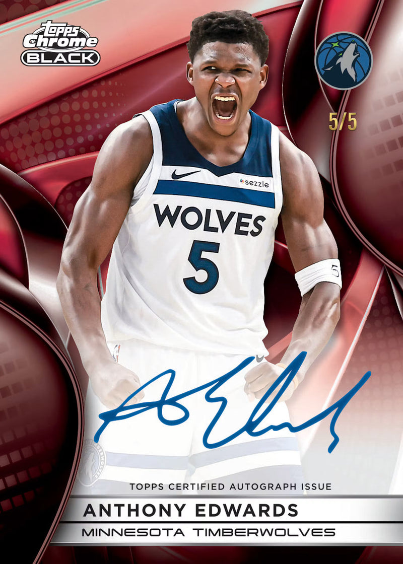 2026 Topps Chrome Black Basketball Hobby Box