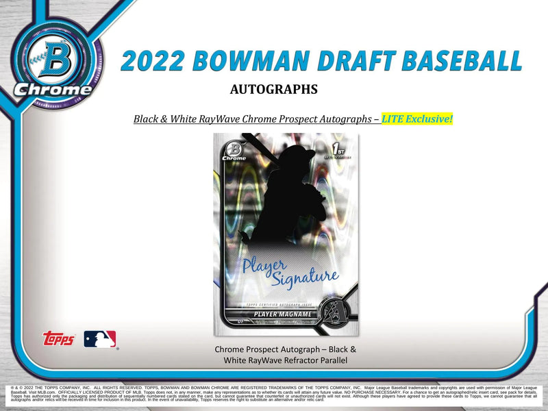 2022 Bowman Draft Baseball LITE Pack