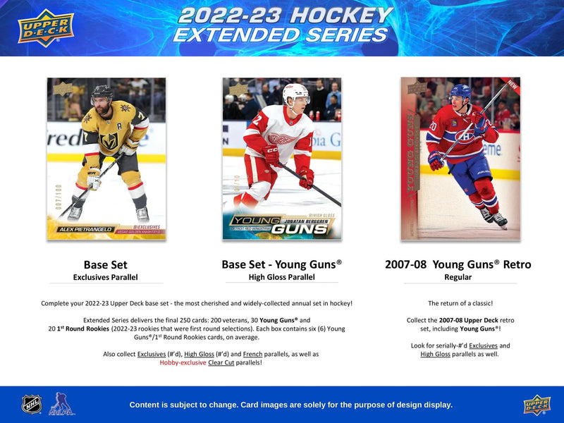 2022/23 Upper Deck Extended Series Hockey Hobby Pack