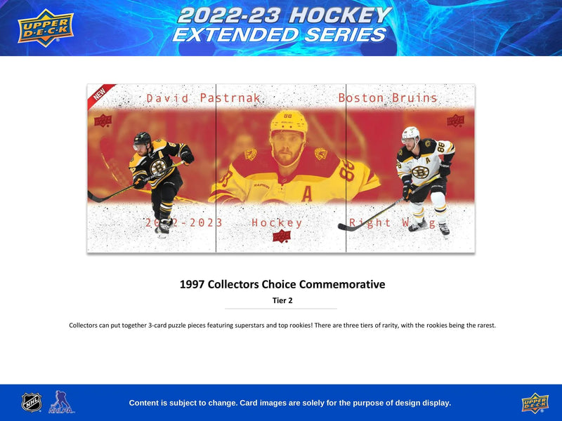 2022/23 Upper Deck Extended Series Hockey Hobby Box