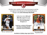 2023 Bowman Baseball Retail Box