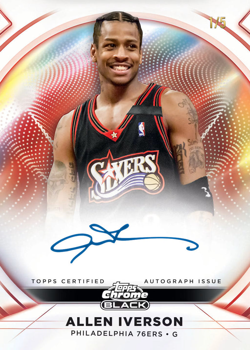 2026 Topps Chrome Black Basketball Hobby Box