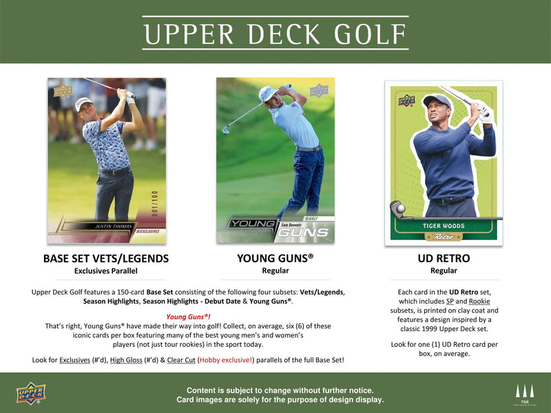 2024 Upper Deck Golf Hobby Pack