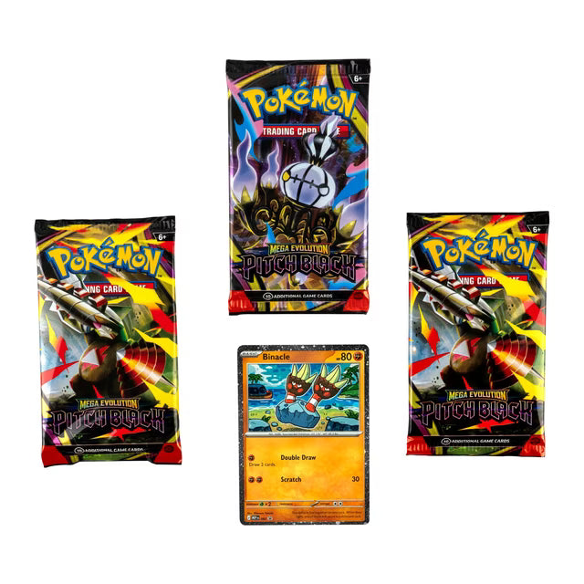 Pokémon TCG: Mega Evolution - Pitch Black 3 Pack Blister