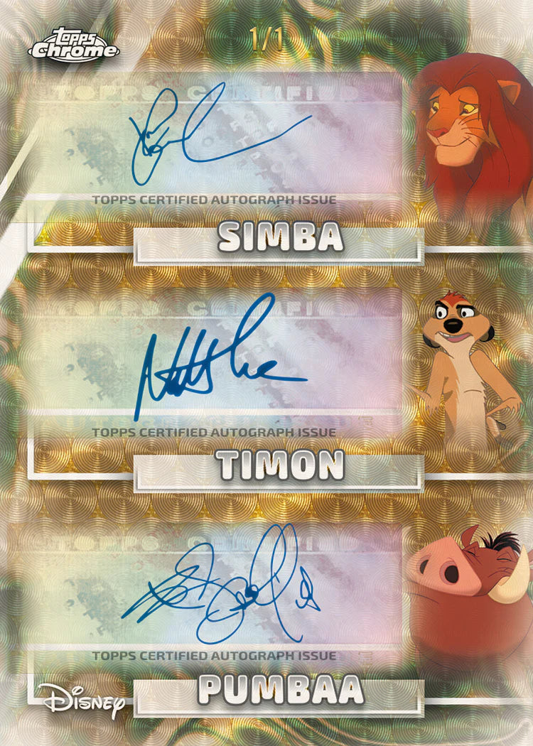 2026 Topps Chrome Disney Blaster Box